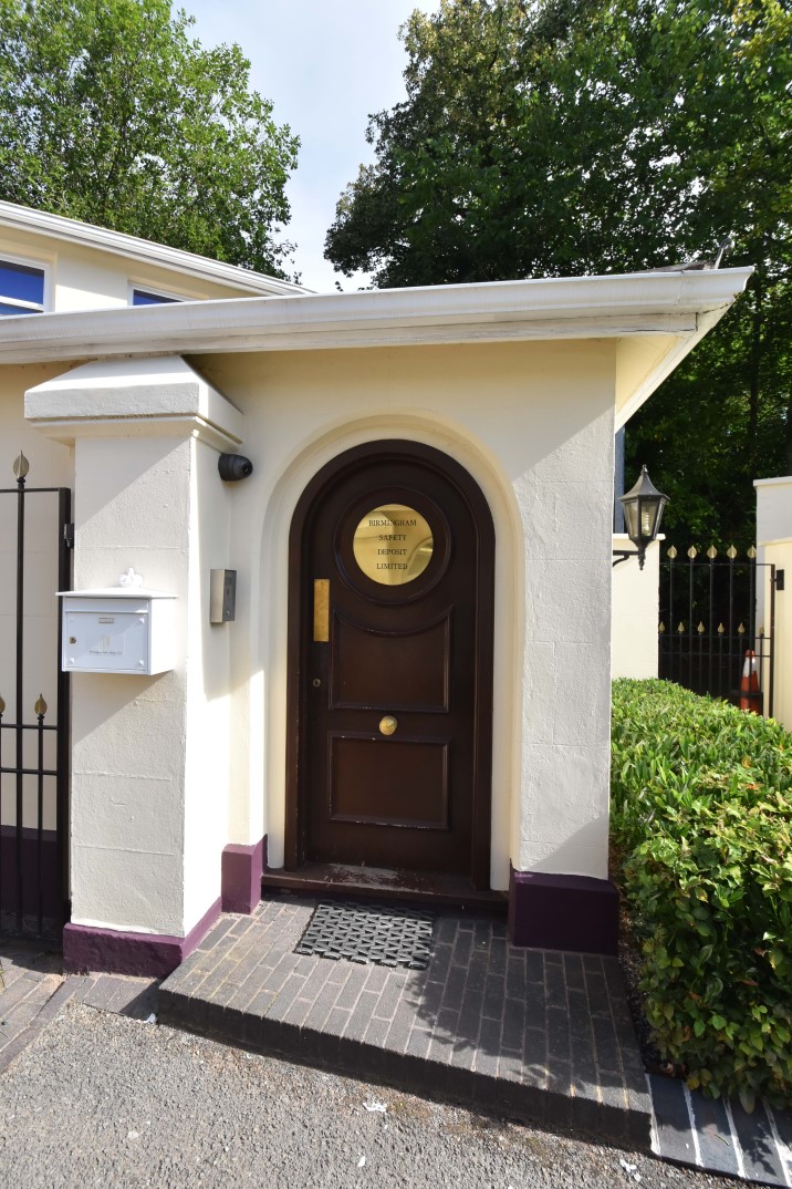 Entrance to Birmingham Safety Deposit Ltd